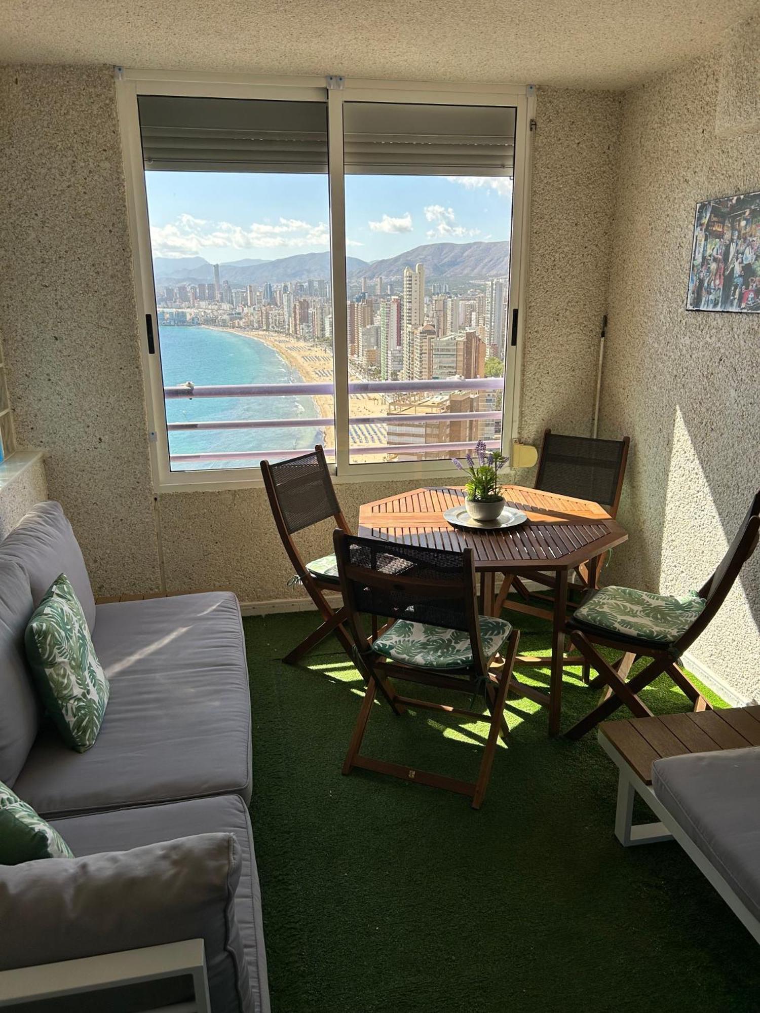 Apartamento Con Preciosas Vistas Y Piscina Benidorm Exteriör bild