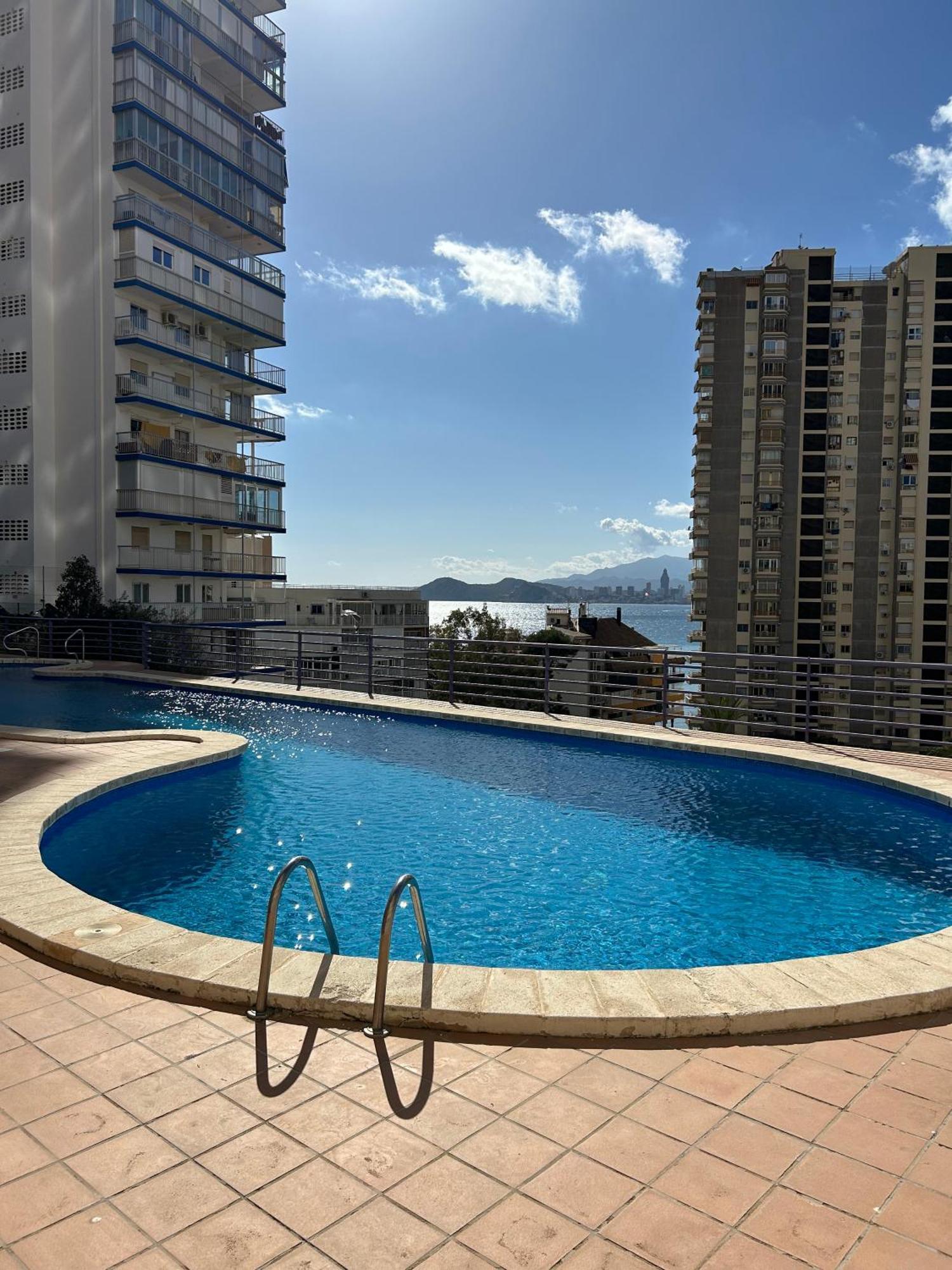 Apartamento Con Preciosas Vistas Y Piscina Benidorm Exteriör bild